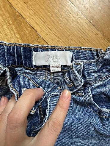 pelin kids: ZARA uşaq denim şort - Brend: ZARA - Etiket: 9–12 months (9–12 ay) — 2