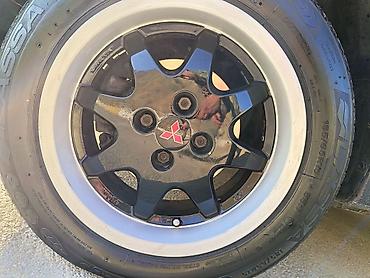 avto aksessuarlar: İşlənmiş Disk təkər Mitsubishi 185 / 65 / R 15, 4 Boltlu — 2