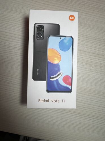 телефон нот 11: Xiaomi, Redmi Note 11, Б/у, 128 ГБ, цвет - Синий, 2 SIM