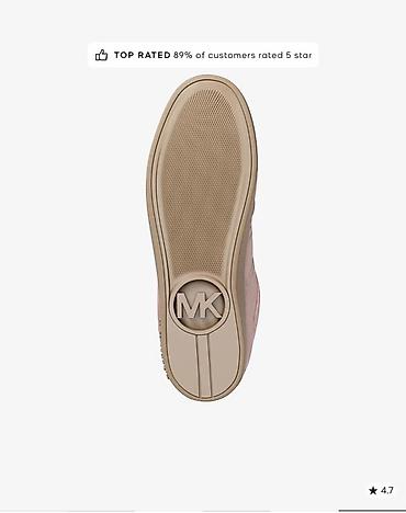 Айымдардын бут кийими: Кроссовкалар, 36.5, Michael Kors, Жаңы, түсү - Кызгылт — 5