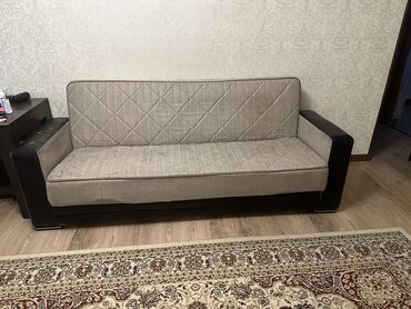 мебел шванер: Диван-кровать, цвет - Бежевый, Б/у