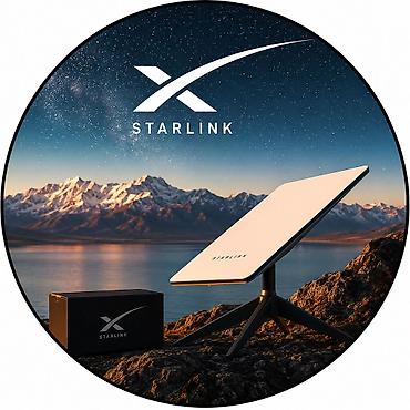 Модемы и сетевое оборудование: Спутниковый интернет Starlink Mini (б/у, отличное состояние, полный — 1