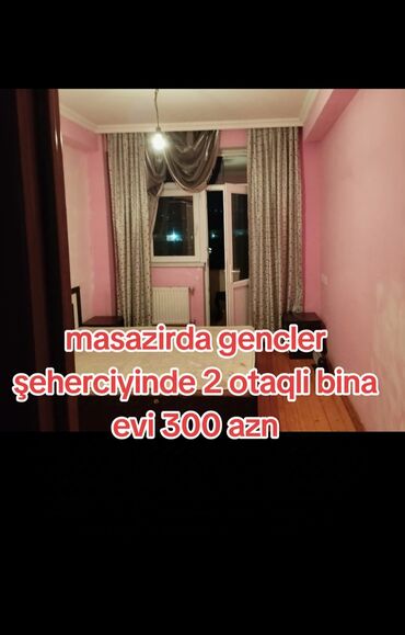 kiraye ev tap az: Masazırda gençler şeherciyinde 2 otaqlı bina evi 300 azn