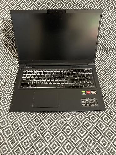 Ноутбуктар жана аксессуарлар: Typhoon X17A . ЦП RYZEN 5 6600U . GPU RTX 3050 4gb . ОЗУ 16 гб DDR5 — 1