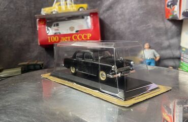 Avtomobil modelləri: Коллекционная модель GAZ-M21 Volga black 1963 Altaya Scale 1:43 — 5