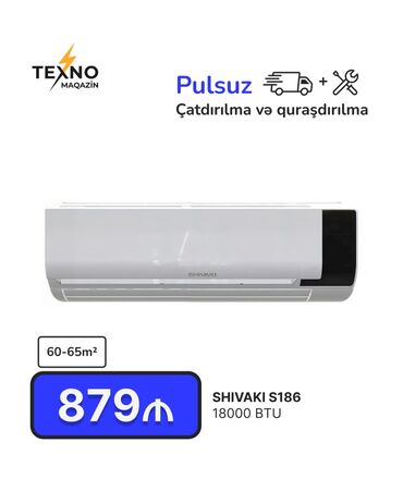 бу телефоны в баку: Кондиционер Shivaki, 50-60 м², Сплит-система, Нет кредита, Бесплатная установка