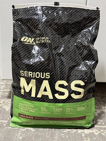 куплю рация: 🔥 Продаю Serious Mass от Optimum Nutrition — шоколадный вкус! 💪 — 2