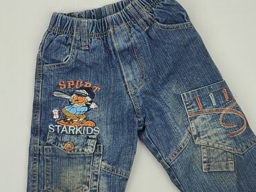 mom jeans fit slim: Spodnie jeansowe, 1.5-2 lat, 92, stan - Dobry