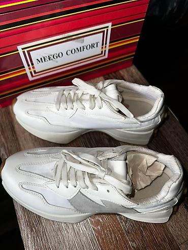 Кроссовки и спортивная обувь: Кроссовки, 36.5, New Balance, Новый, цвет - Белый, Самовывоз, Платная доставка — 9