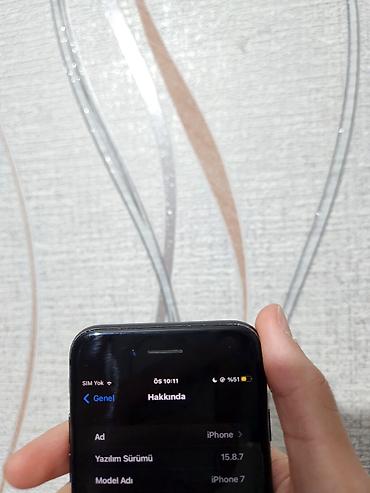 Apple iPhone: IPhone 7, Qara, Barmaq izi — 8