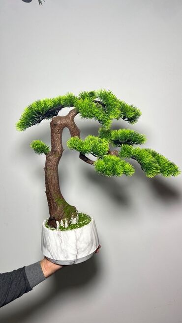 Süni güllər: Süni bonsai ağacı – dekorativ içməkan yaşıllaşdırma üçün - Realistik — 11