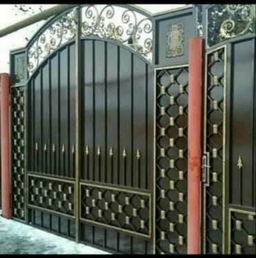 Распашные ворота: Ворота распашные, откатные, есть в наличии и на заказ, металл из at lalafo.kg — 27 Распашные ворота: Ворота распашные, откатные, есть в наличии и на заказ, металл из — 27