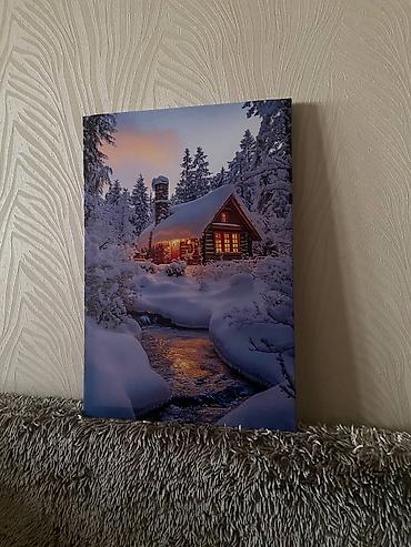yeni il üçün əl işləri: Qışın sakitliyi və saflığını evinizə gətirin ❄️✨ Qarlı mənzərələr — 3