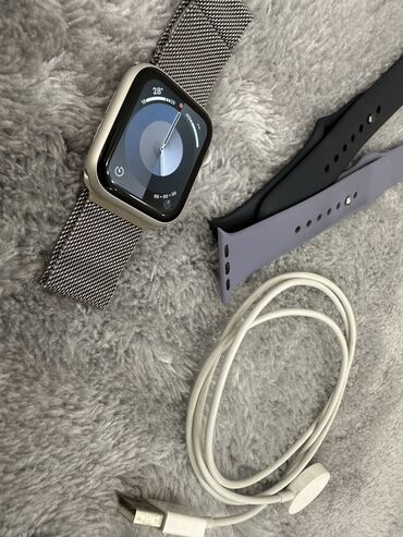 smart watch az: İşlənmiş, Smart saat, Apple, Аnti-lost, rəng - Boz