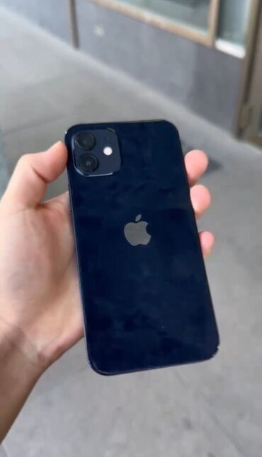 iphone 12 купить бу: IPhone 12, Колдонулган, 64 ГБ, Midnight, 85 %