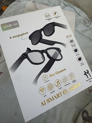 ps eye: AI SMART GLASSES AIMB-G1 — умные очки с камерой и голосовым ИИ — 1