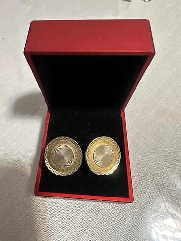 Аксессуарлар: Запонки мужские, 2 пары, в подарочных боксах. 200с, 400 с - Пара 1 — 2