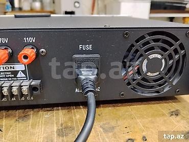 mp3: Professional gücləndirici/miks amp – SONY PA-5250USBD - 19" rack — 2