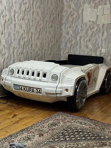 elektrik kombi: Uşaq avtomobil çarpayısı – “4x4 Off-Road” dizaynlı • Korpus: Ağ — 5