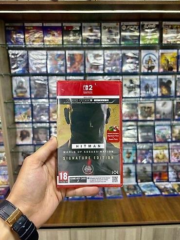 nintendo: "Hitman World Of Assassınatıon" oyun diski ✅Taksit kartları (birkart — 1