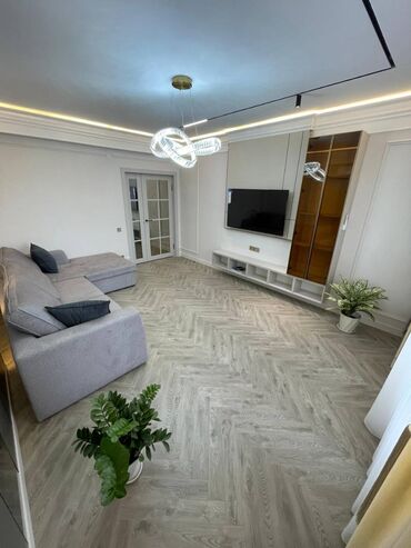 квартира дордой келечек: 2 комнаты, 75 м², Элитка, 11 этаж, Дизайнерский ремонт