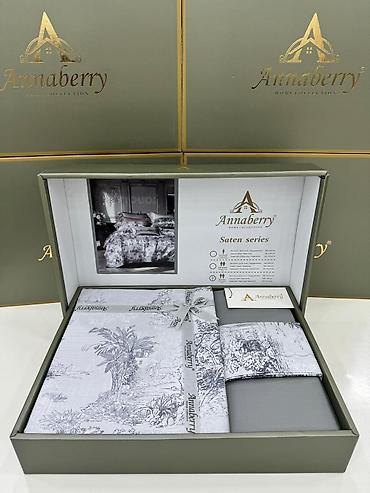 annaberry textile: Annaberry Home Collection – Saten Series yataq dəsti - Material — 2