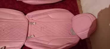 Oturacaq örtükləri: Avtomobil oturacaq üzlükləri dəsti – çəhrayı rəng - Tam dəst: ön və — 6