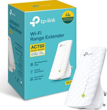 simsiz wifi narxlari 2021: TP-Link - RE200 - AC750 ( Усилитель беспроводного сигнала ) - Siqnal