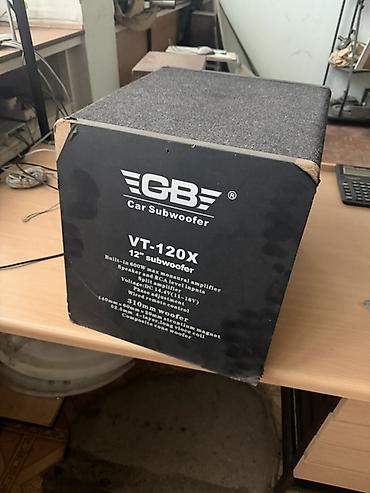 катушки: Сабвуфер автомобильный GB VT-120X - Тип: активный сабвуфер в корпусе — 3
