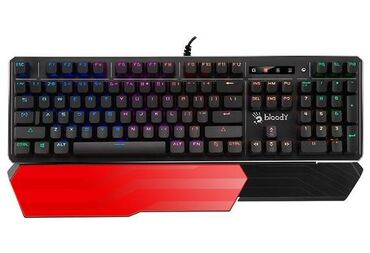 keyboard: Клавиатура A4TECH BLOODY B975 LK LIBRA RGB GAMING MECHANICAL BROWN