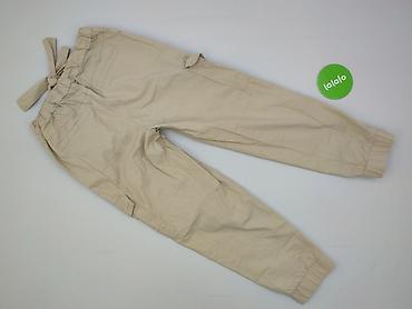 camel spodnie: Sinsay, Spodnie cargo damskie, rozmiar 2XS — 3