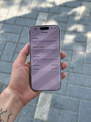 iphone 17 qiyməti: IPhone 17, 256 GB, Ağ, Face ID — 4