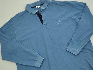 Bluzy: Pulover 2XL (EU 44), stan - Dobry, wzór - Jednolity kolor, kolor - Niebieski
