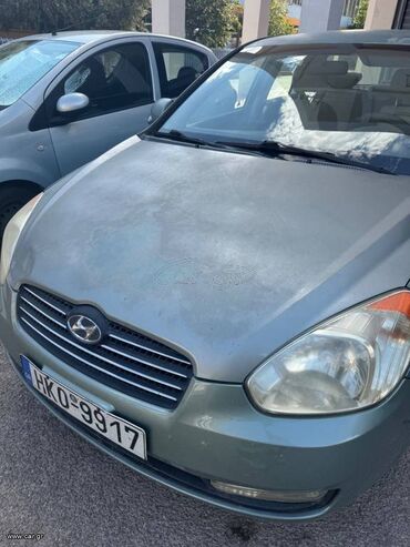 Οχήματα: Hyundai Accent: 1.4 l. | 2008 έ. Λιμουζίνα