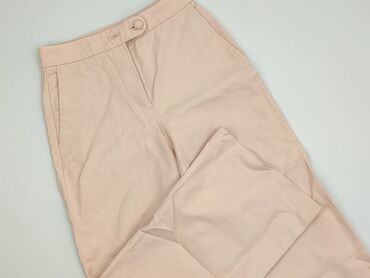 brązowe spodnie woskowane stradivarius: Massimo Dutti, Spodnie materiałowe damskie, rozmiar XS