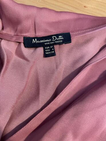 tonik za lice dm: Massimo Dutti, M (EU 38), Svila, bоја - Lila