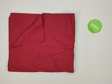 110 cm: Czerwona tkanina / materiał tekstylny w jednolitym kolorze. Materiał — 3
