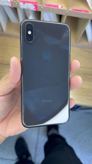 айфон 10 телефон: IPhone X, Б/у, 256 ГБ, Защитное стекло, Чехол, 100 %