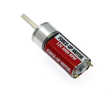 Motor üçün digər detallar: Force-Up 12V 4000 RPM DC Motor Robotika və mexaniki layihələr üçün — 2