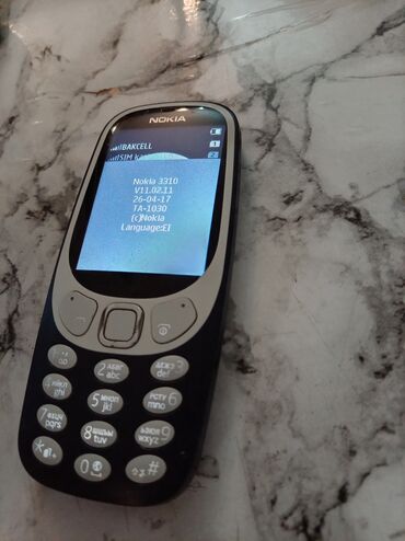 дисковый телефон: Nokia 3310, цвет - Серый, Две SIM карты