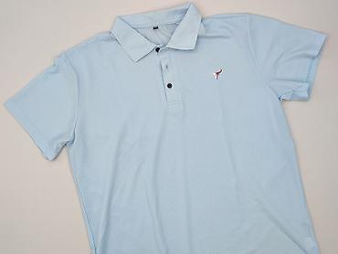 blue: Koszulka polo dla mężczyzn, rozmiar 3XL — 1