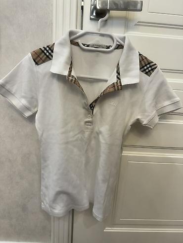 ag cins: Polo köynək, Burberry, M, rəng - Ağ — 3