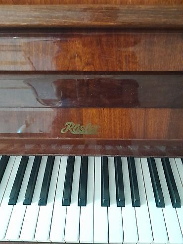 mini piano: Rösler vertikal pianino - Brend/model: Rösler upright - Korpus — 3