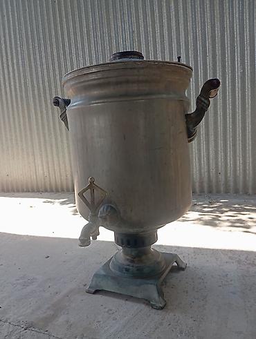 redmi 12 s: Klassik kömür/sobaya qoyulan samovar - Material: metal gövdə, dözümlü — 2