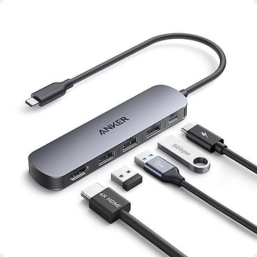 Anker PowerExpand+ 5-in-1 USB-C Hub Компактный многофункциональный