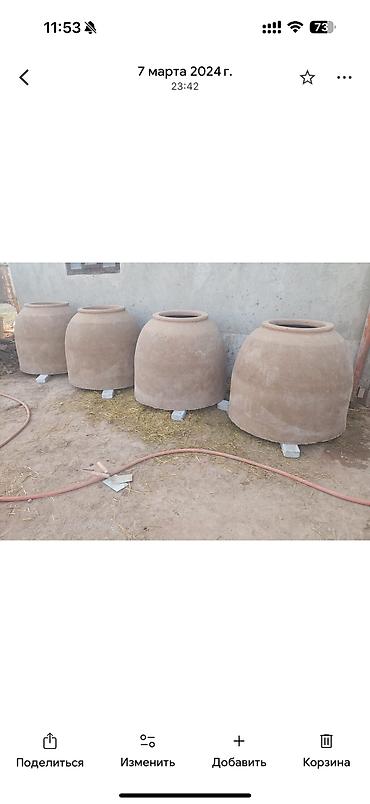 Тандыры: ТАНДЫРЫ ИЗ чопо ГЛИНЫ - Классический глиняный тандыр (вертикальная — 7