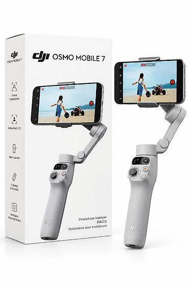 osmo mobile 6: DJI Osmo Mobile 7 – smartfon üçün 3 oxlu stabilizator - 3-Axis — 1