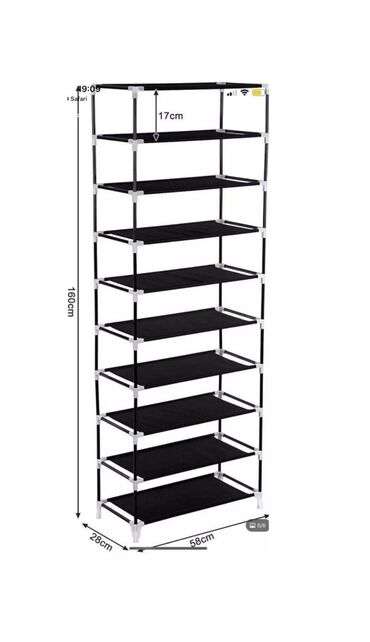 Полки для обуви: Полка для обуви, Новый, Другой материал, Платная доставка at lalafo.kg — 8 Полки для обуви: Полка для обуви, Новый, Другой материал, Платная доставка — 8