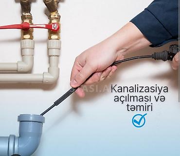 Сантехнические работы: Salam.peşəkar ustayam. 20 ildən artıq Azərsu sistemində tutulmuş — 1