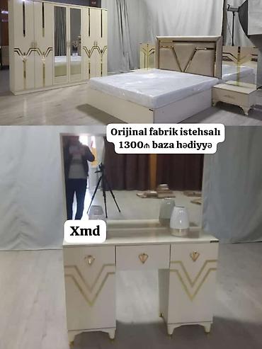 bazali yataq: Yataq otağı dəsti – orijinal fabrik istehsalı Komplektə daxildir: - — 1